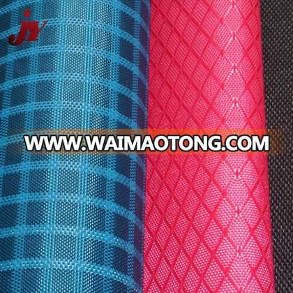 China suppliers Best selling 100% 600D pu coating jacquard polyester fabric for bag use